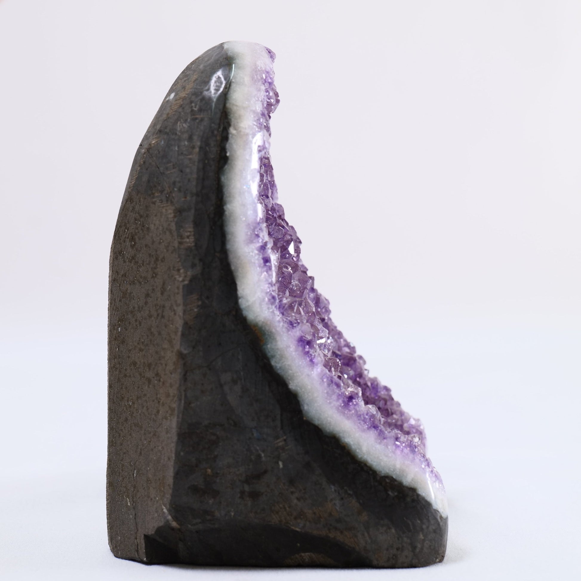 Uruguayan Polished Amethyst Geode - Positive Faith Hope Love
