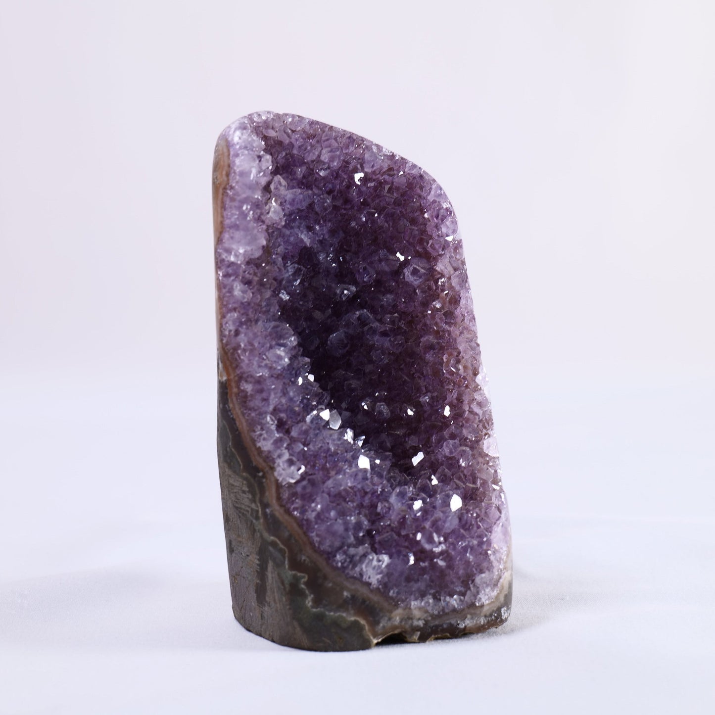 Uruguayan Polished Amethyst Geode - Positive Faith Hope Love