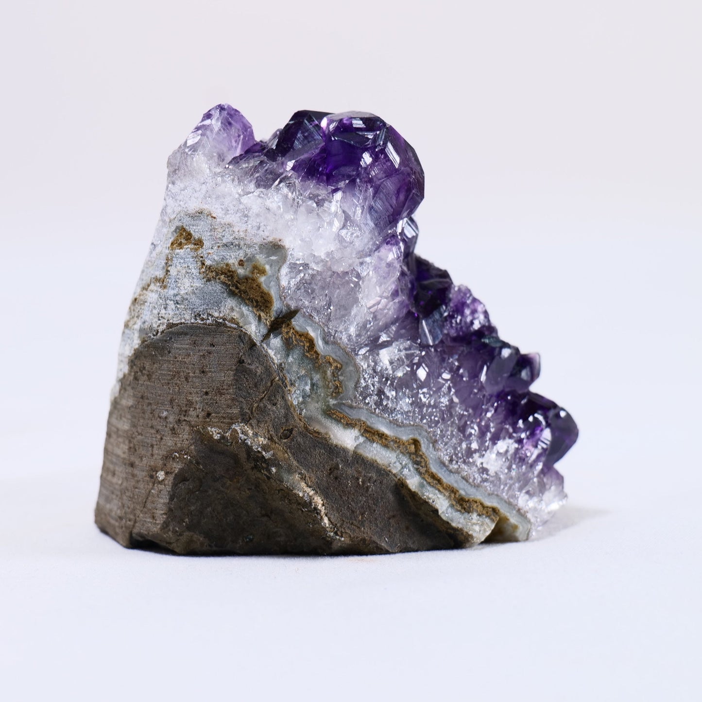 Uruguayan Polished Amethyst Geode