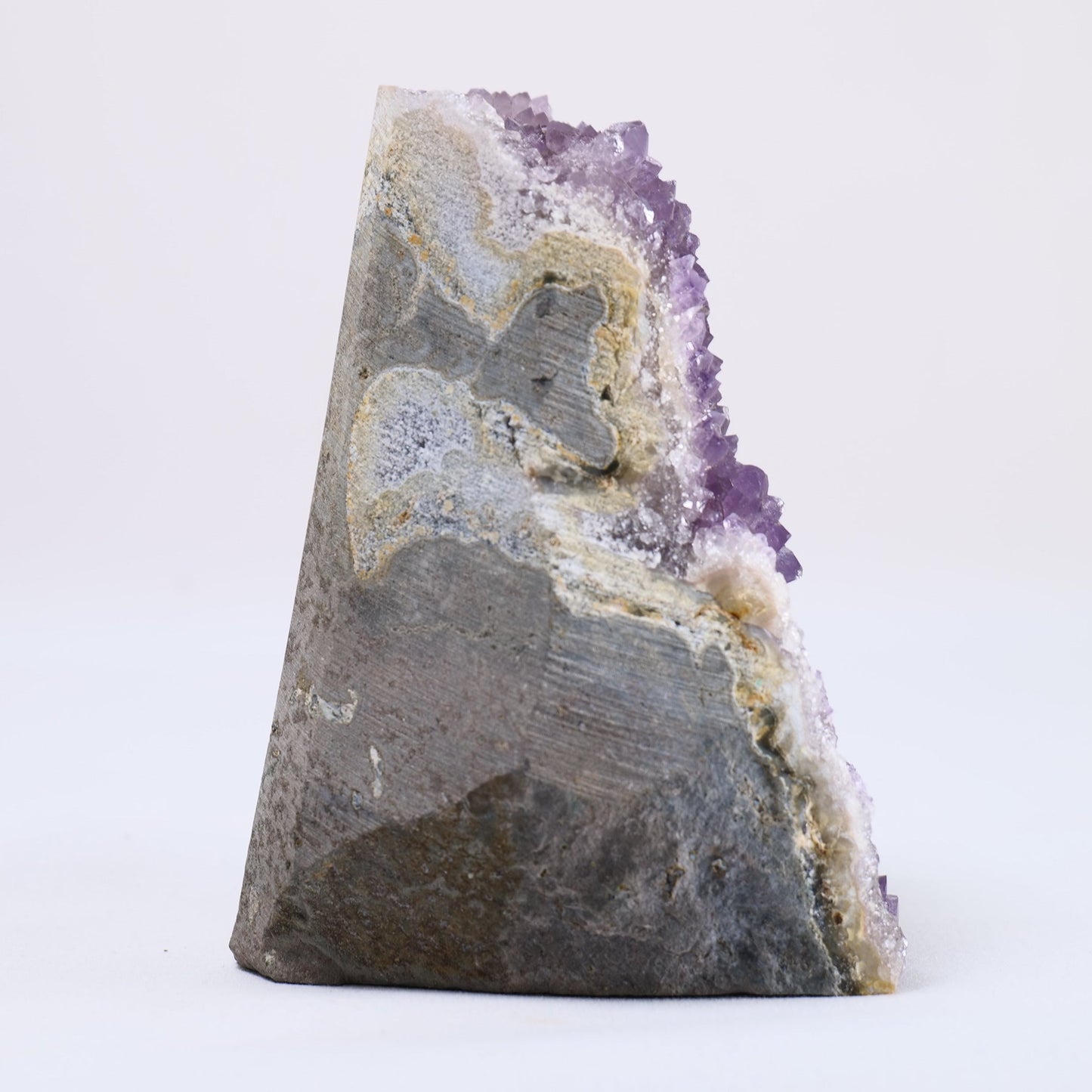 Uruguayan Polished Amethyst Geode - Positive Faith Hope Love