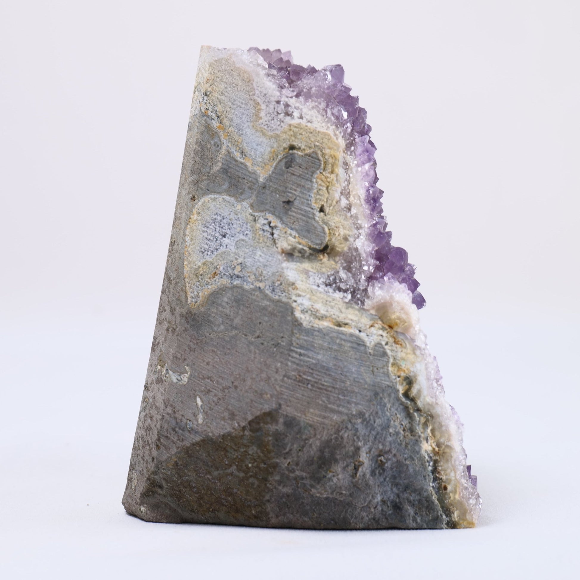 Uruguayan Polished Amethyst Geode - Positive Faith Hope Love