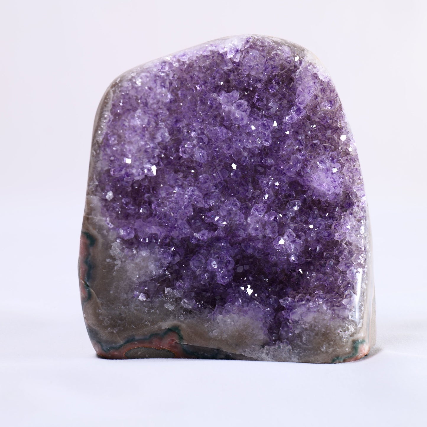 Uruguayan Polished Amethyst Geode - Positive Faith Hope Love