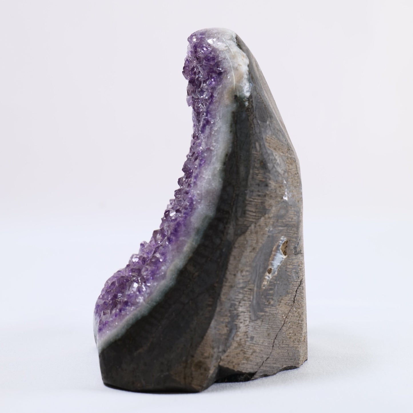 Uruguayan Polished Amethyst Geode - Positive Faith Hope Love