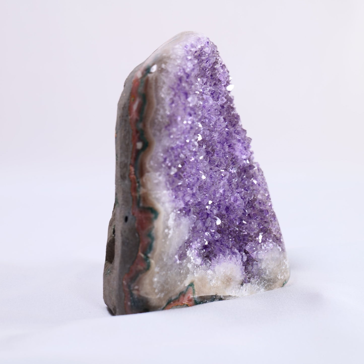 Uruguayan Polished Amethyst Geode - Positive Faith Hope Love