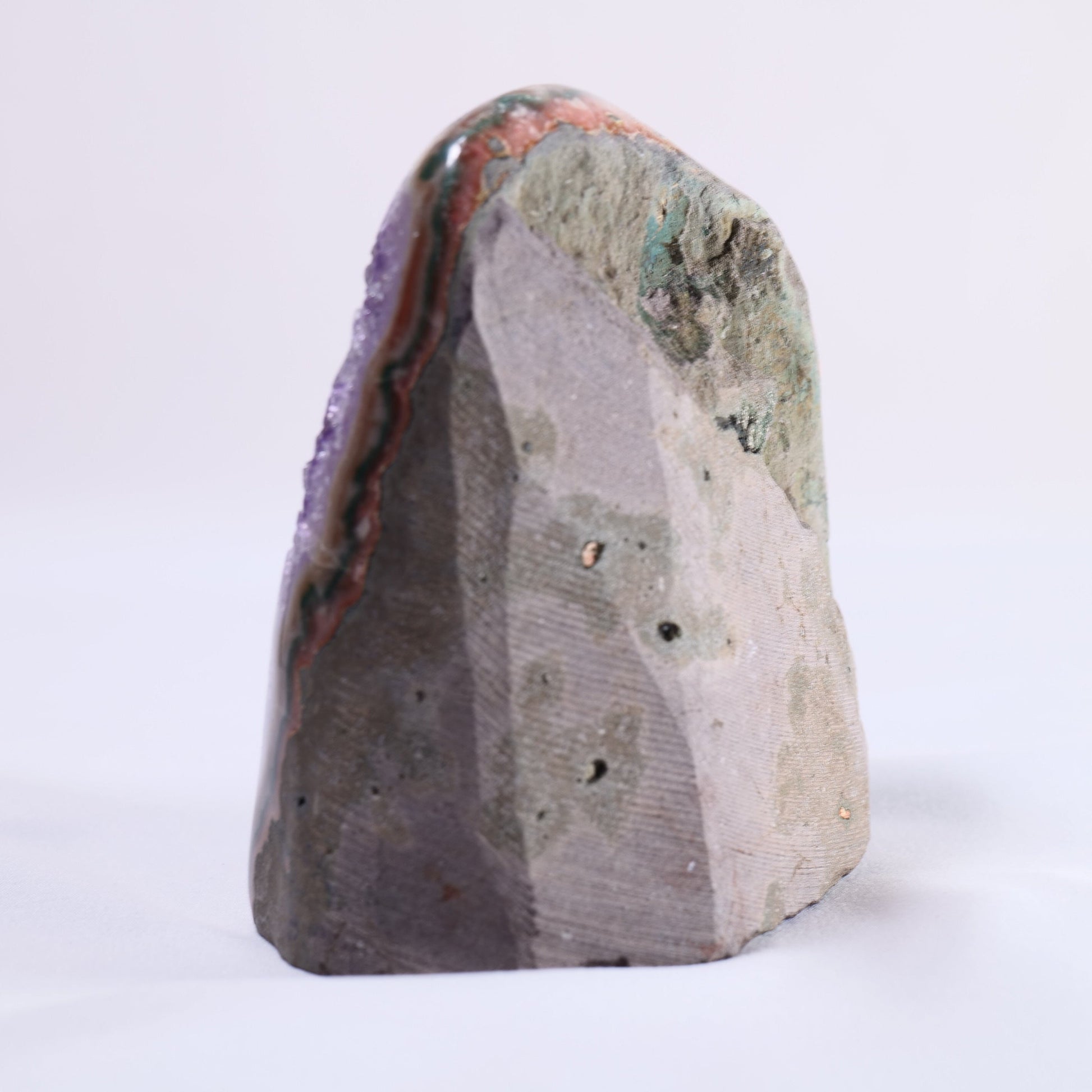 Uruguayan Polished Amethyst Geode - Positive Faith Hope Love