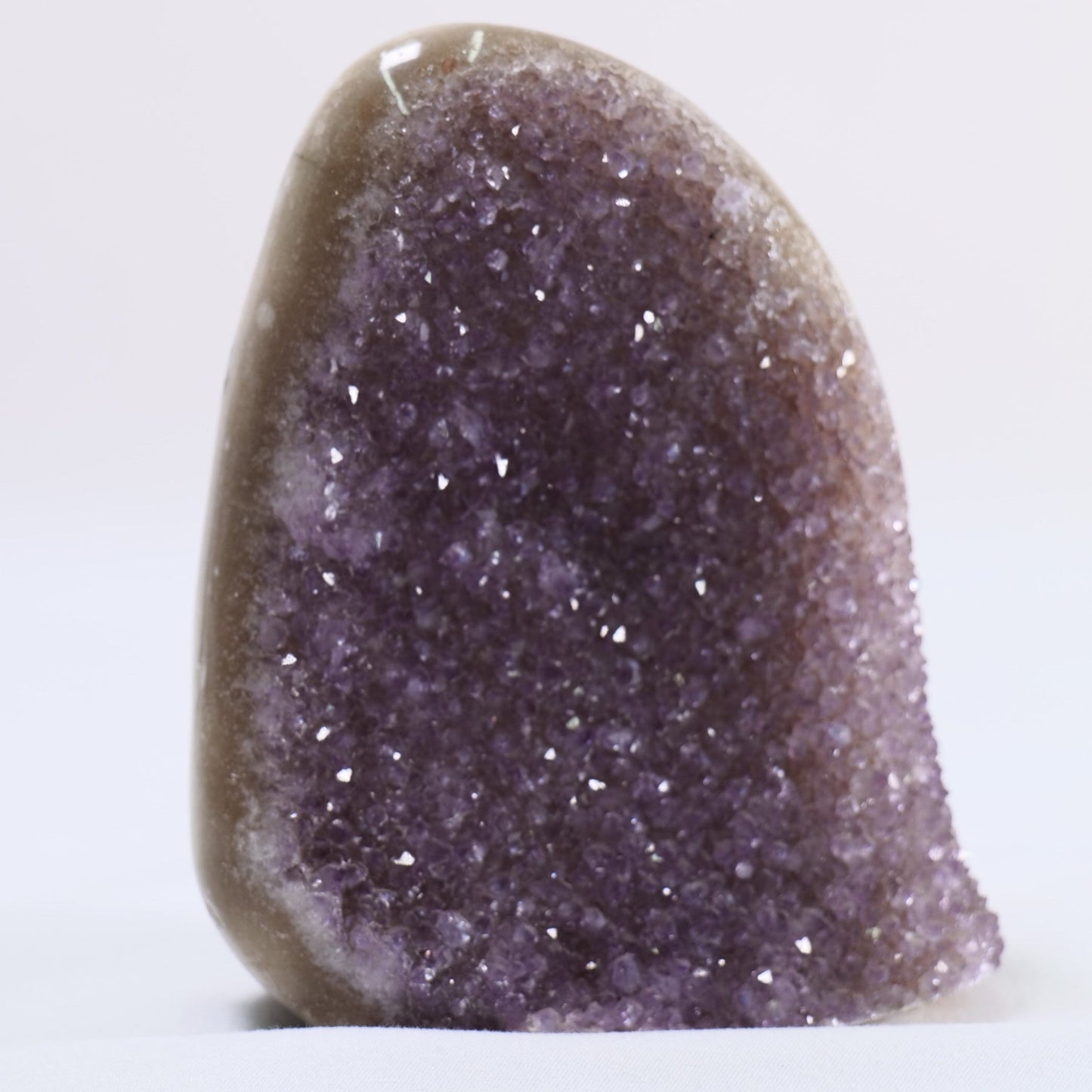 Uruguayan Polished Amethyst Geode