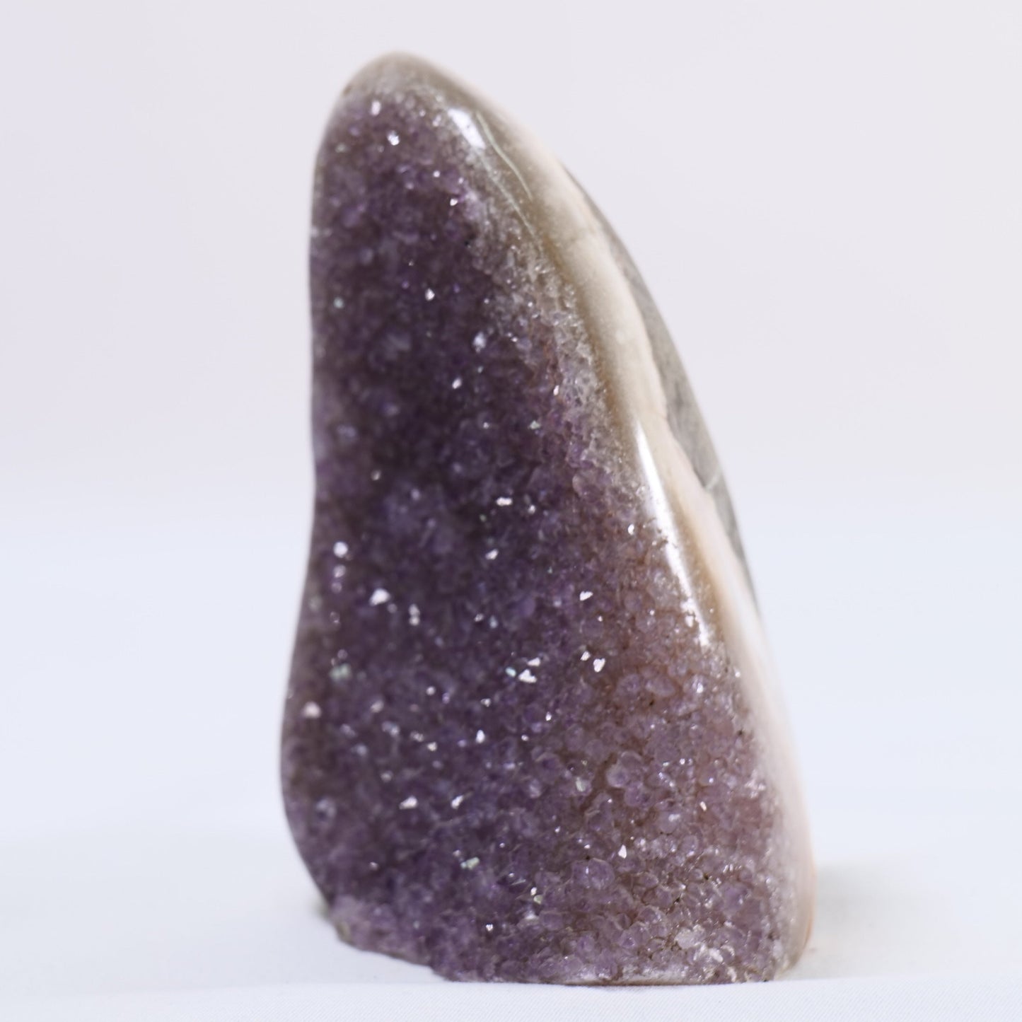 Uruguayan Polished Amethyst Geode