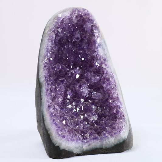 Uruguayan Polished Amethyst Geode - Positive Faith Hope Love