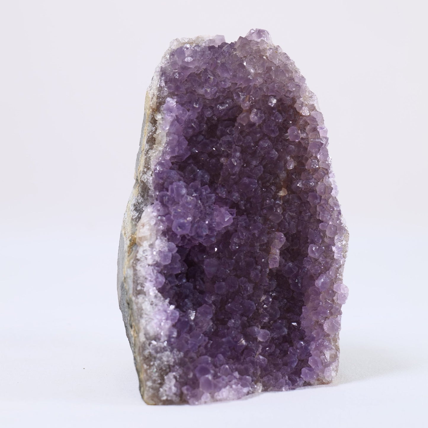 Uruguayan Polished Amethyst Geode - Positive Faith Hope Love