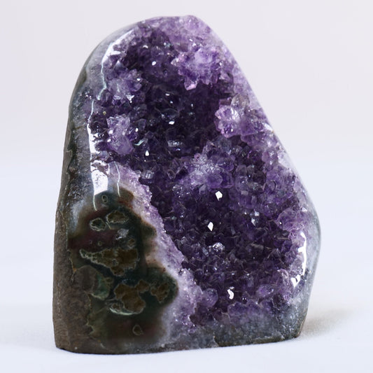 Uruguayan Polished Amethyst Geode - Positive Faith Hope Love