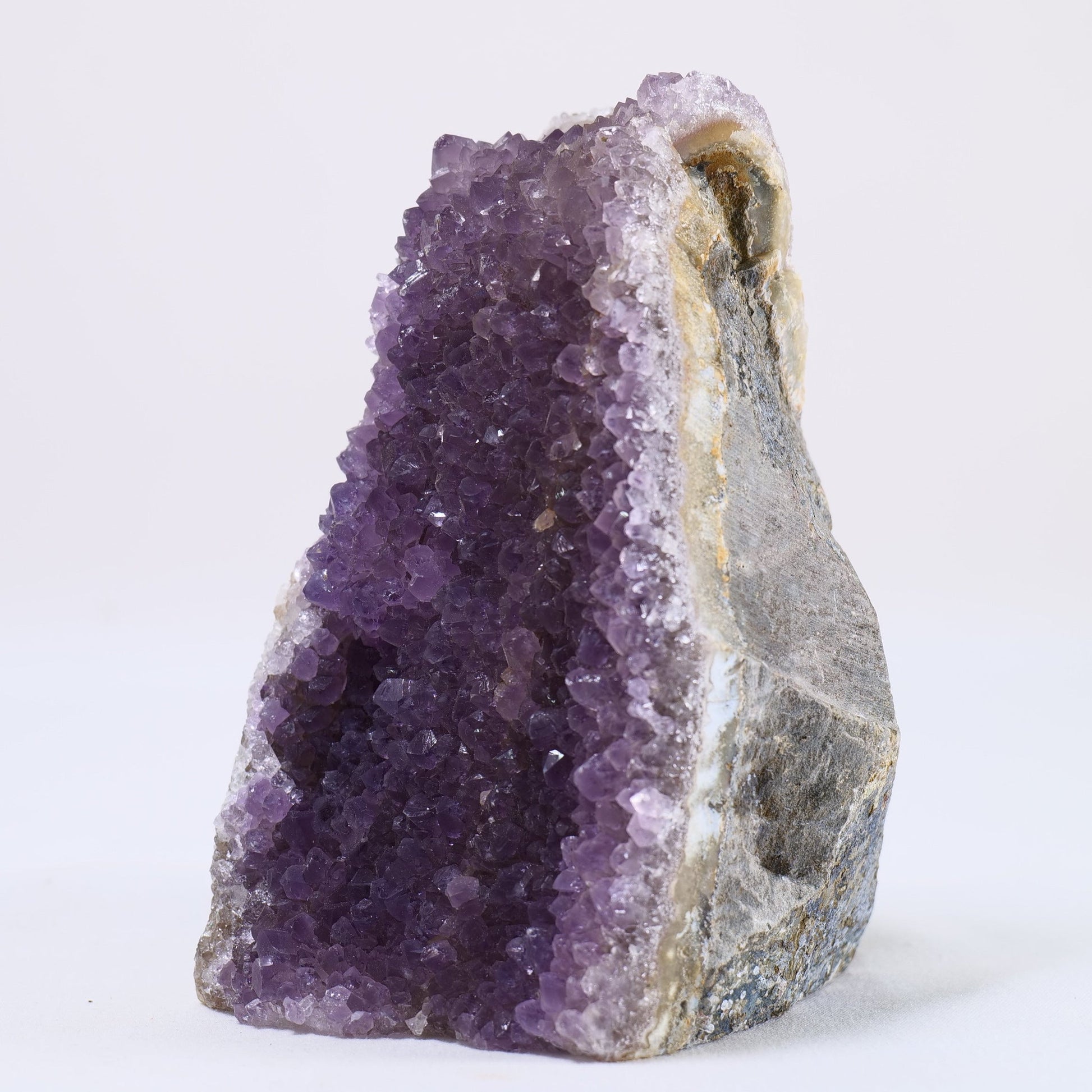 Uruguayan Polished Amethyst Geode - Positive Faith Hope Love