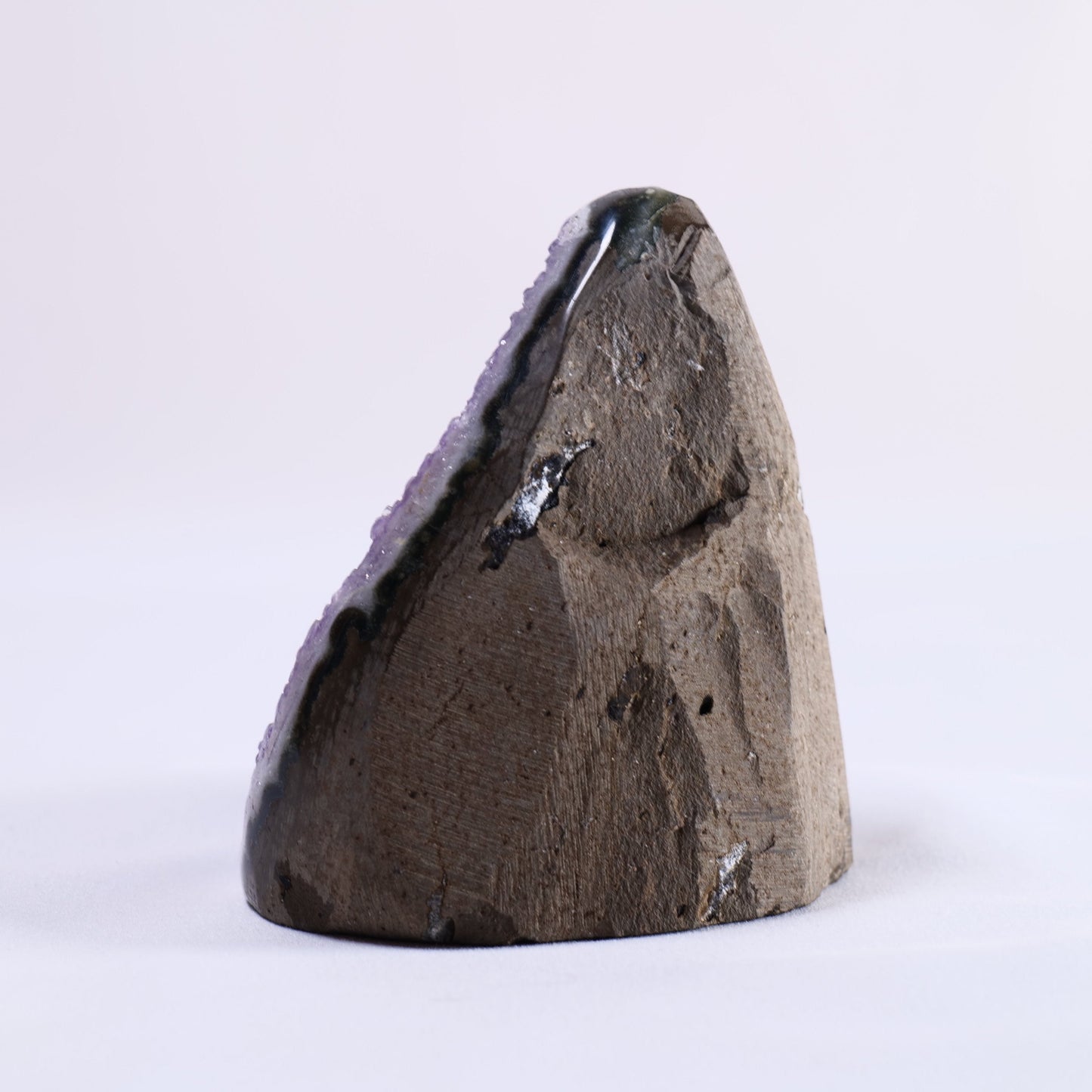 Uruguayan Polished Amethyst Geode - Positive Faith Hope Love