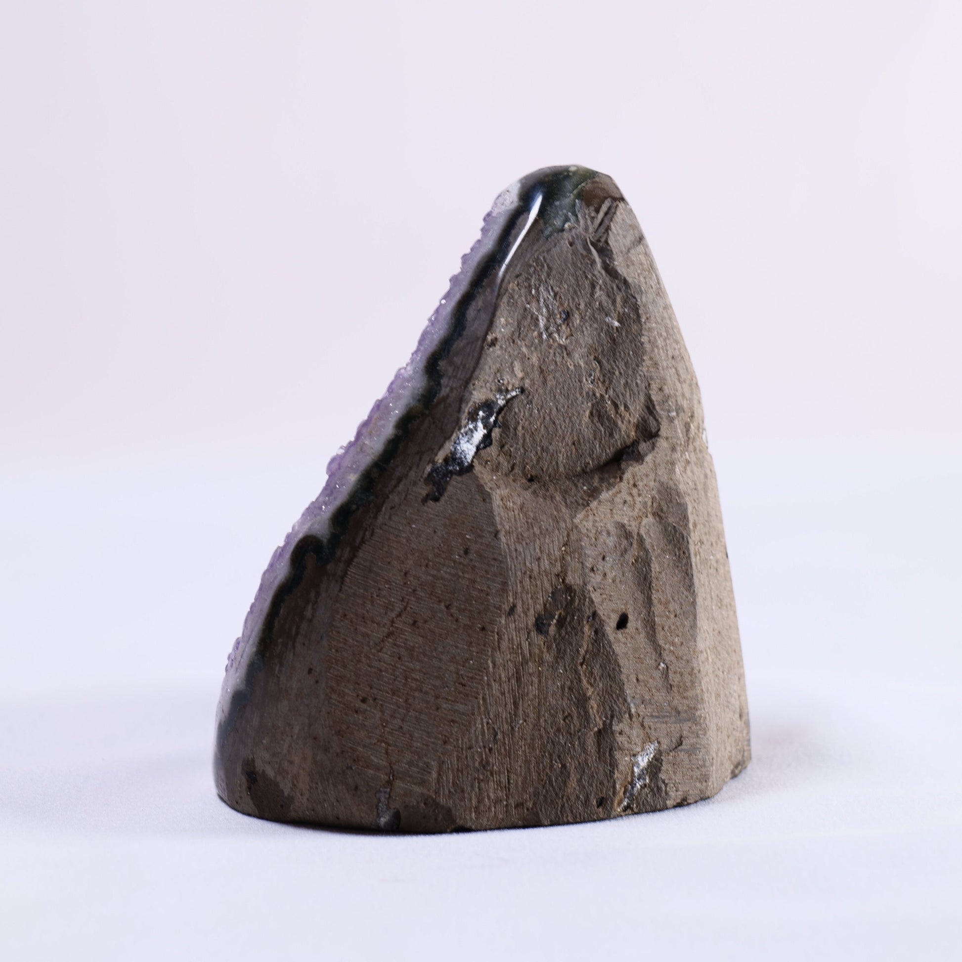 Uruguayan Polished Amethyst Geode - Positive Faith Hope Love