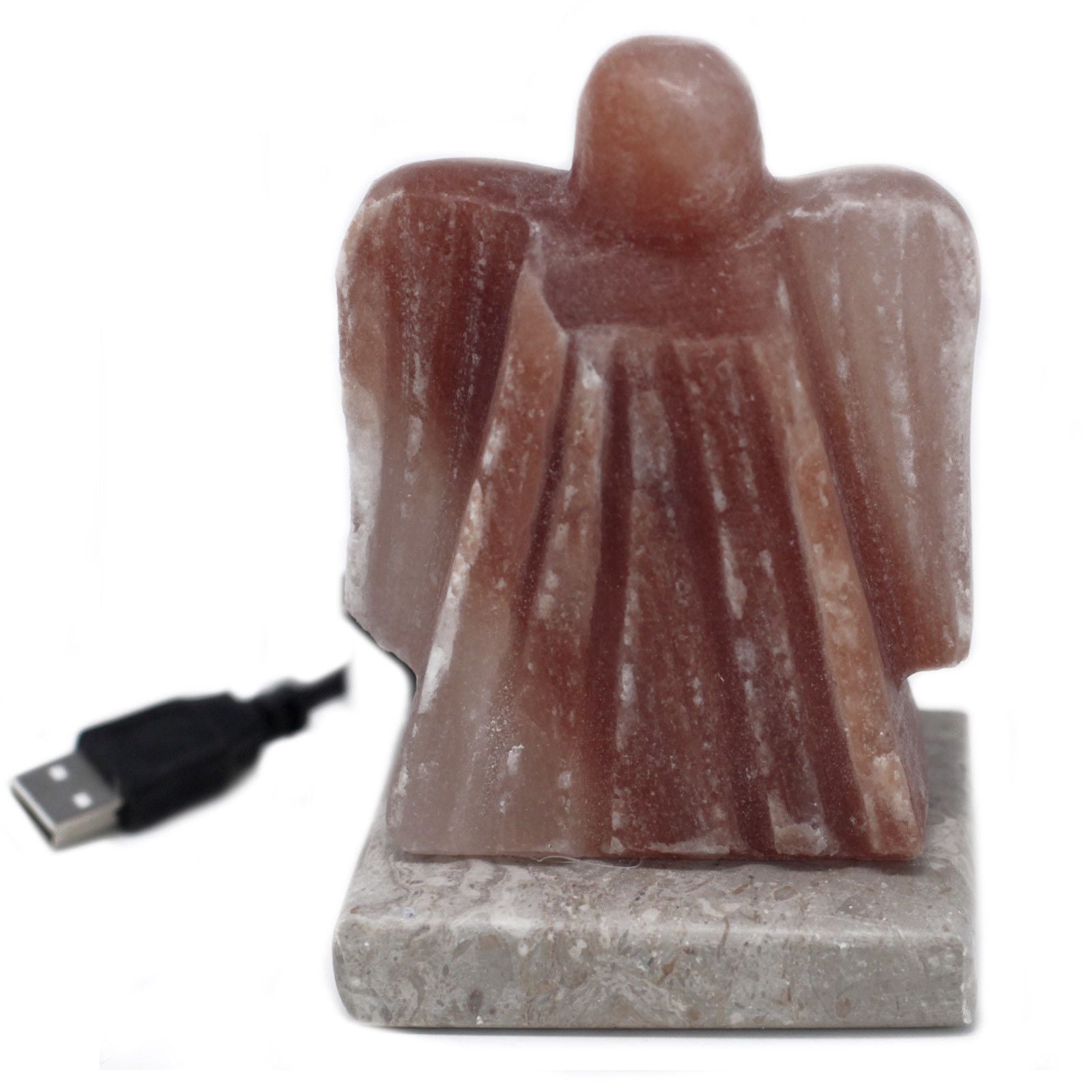 Polished Usb Angel Shaped Multi featuring natural patterning and unique variations - Positive Faith Hope Love