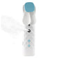 Polished White Nano Mist Face Fan Spray Usb Chargable featuring natural patterning and unique variations - Positive Faith Hope Love