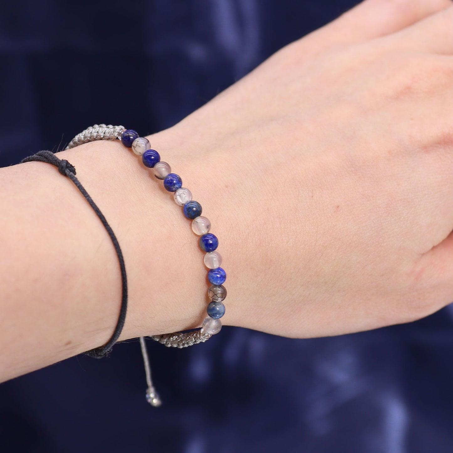 Zodiac Crystal Candle with Gemstone Bracelet - Taurus - Positive Faith Hope Love